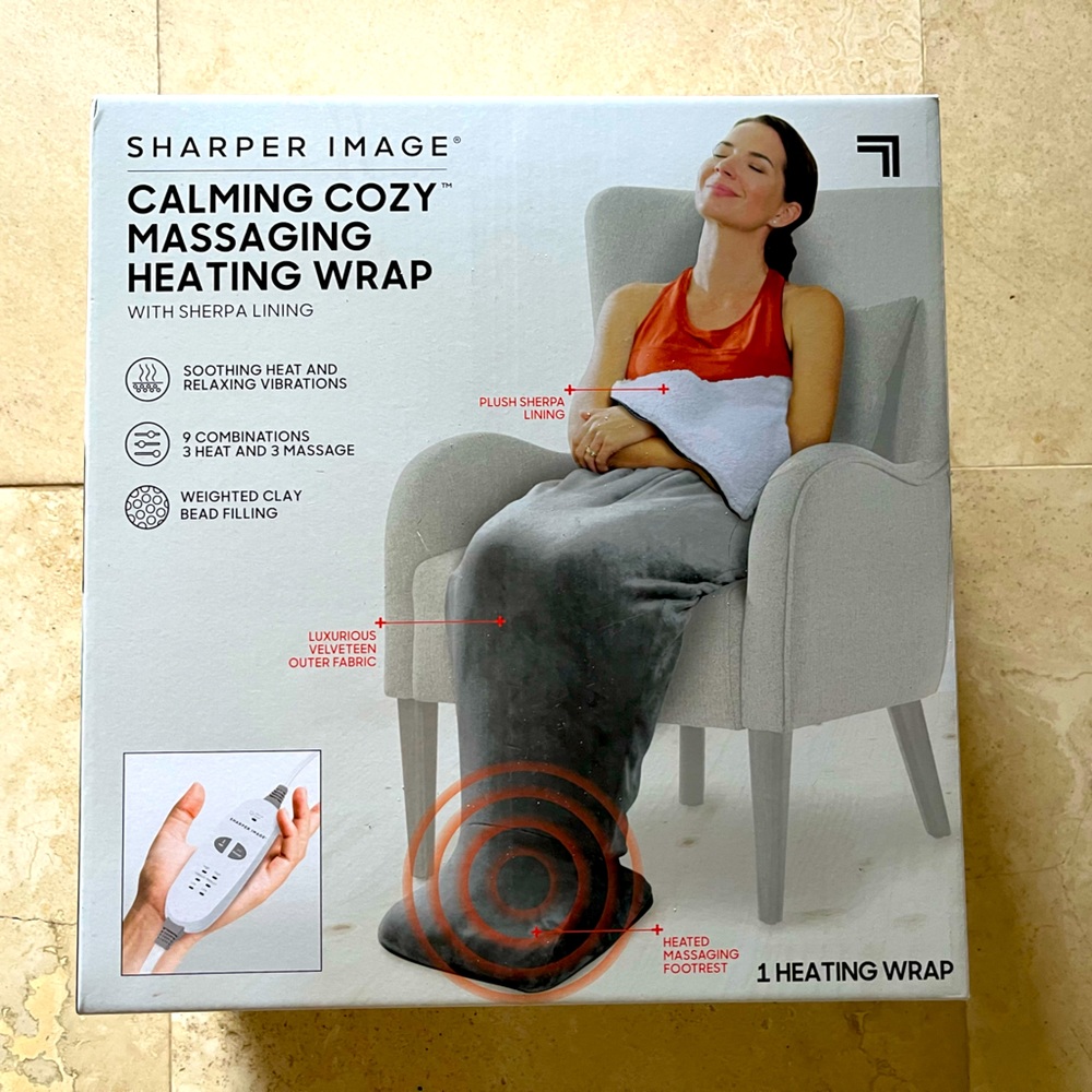 Calming Cozy Massaging Heat Wrap
